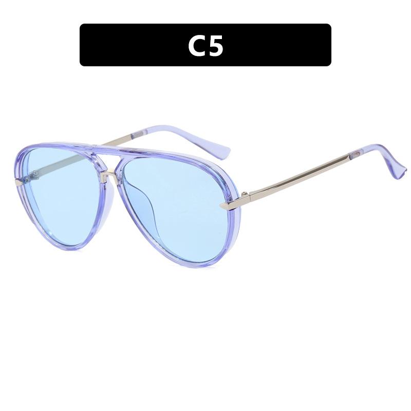 Women's Glasses, New Fashion Versatile Trend Large-frame Men's Sunglasses