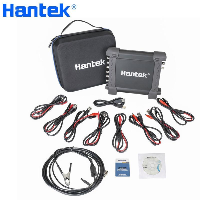 Hantek 1008C USB Автомобильный осциллограф с 8 каналами, датчиком зажигания, CAN-шиной и обнаружением исполнительных механизмов