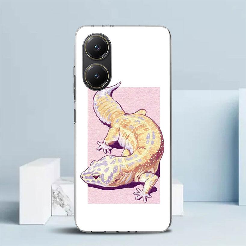 Lizards Geckos Soft Cover for Xiaomi Poco F7 Ultra X7 X6 X5 Pro M7 Phone Case Redmi 15 15C 13 13C 12 12C 10 10C Print Shell Poco