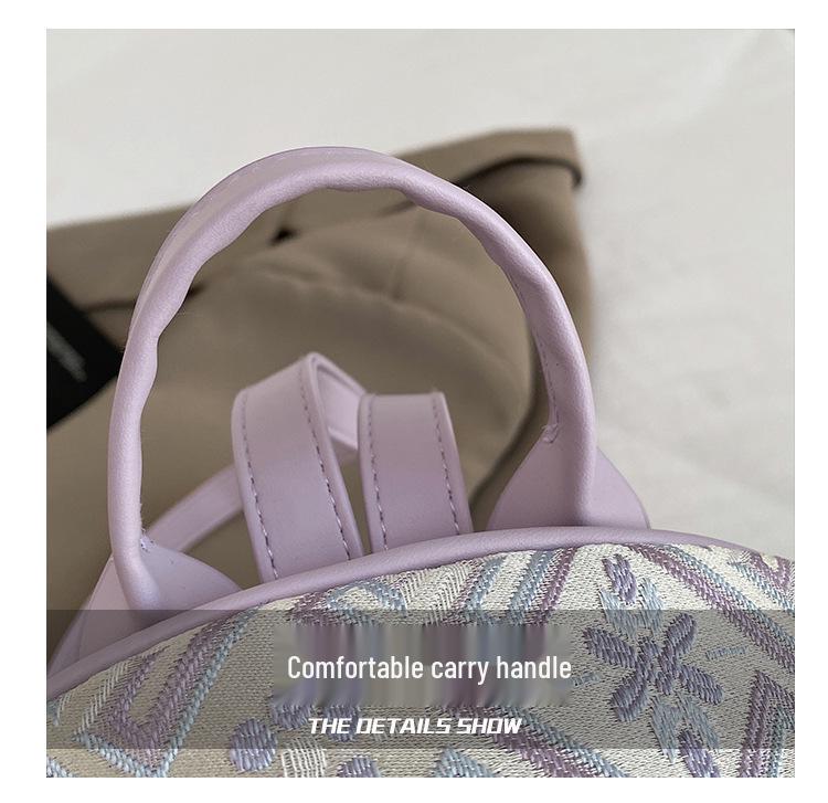 Женский стильный рюкзак Осень-Зима 2025: Большая вместимость, повседневный принт, идеально подходит для колледжа и поездок на работу