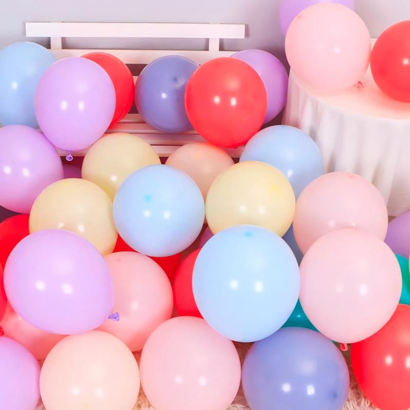 Прочные и безопасные 10-дюймовые разноцветные шары для украшения детского дня рождения