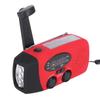 QQT088 ABS Solar Energy Emergency Multifunction Hand Crank Radio Support FM AM Flashlight