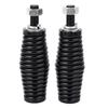 2pcs Heavy Duty Antenna Spring Mount M12 Screw 5mm Spring Waterproof Shockproof for LED Whip UTV ATV Off Road