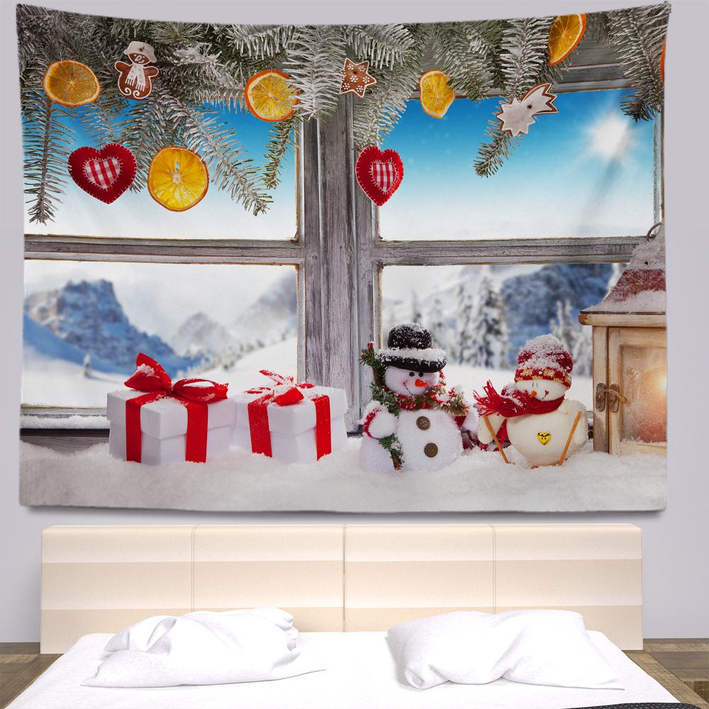 Рождественские гобелены, гобелены, богемные хиппи, украшение комнаты в общежитии, большие тканевые стены, шторы, простыни, пляжные полотенца