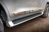 Side Sills with LED (design 2015-2020) Black Color for Toyota Land Cruiser 200