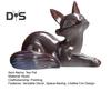 Tea Pet Color Changing Fox Resin Handcrafted Lucky Feng Shui Decoration with Hot Water Good Luck Symbol Teatable Teahouse Ornament