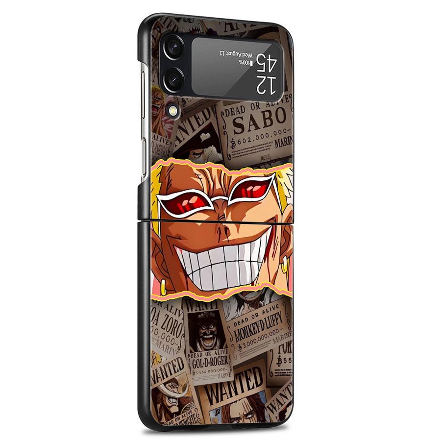 Case for Samsung Galaxy Z Flip Z Flip 3 Z Flip 5 Z FLIP 6 Back Cover Cartoon Q Version Of Zoro