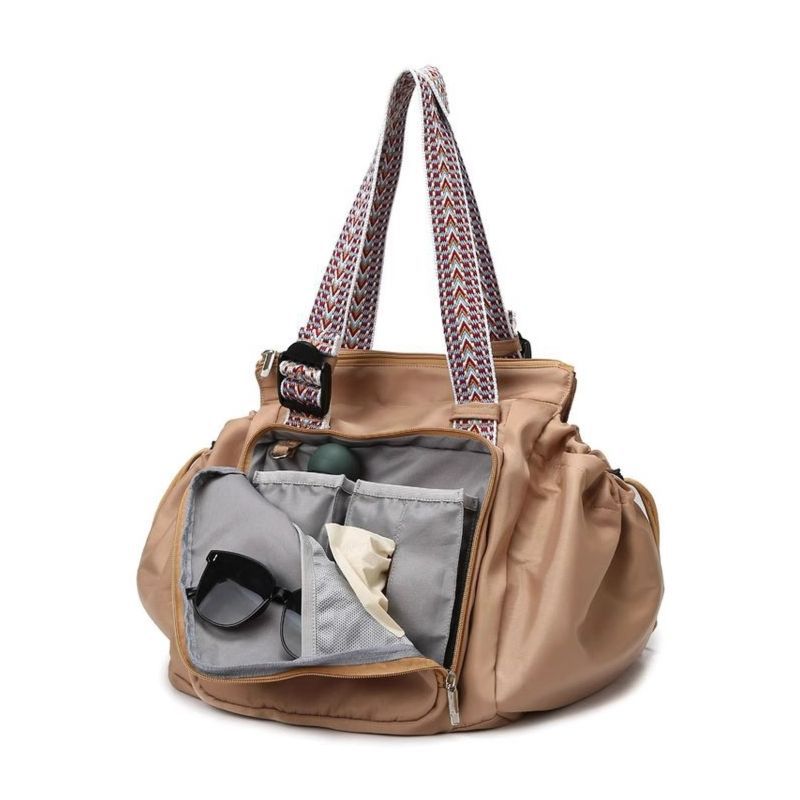 Женская нейлоновая сумка-бестселлер 2025 корейская версия новой сумки через плечо большой вместимости дорожная сумка-тоут сумка для мамы оптом