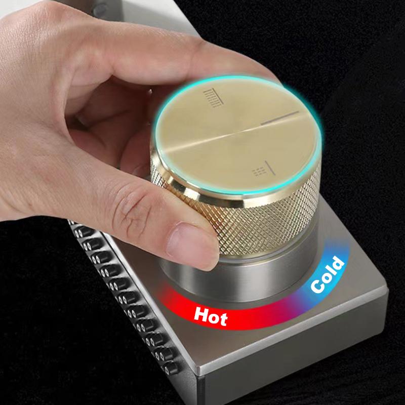 New 4 Modes Waterfall Grey Sink Kitchen Faucet Hot Cold Pull Out Mixer Sprayer Head Flying Rain Tap Single Hole Deck Mounted