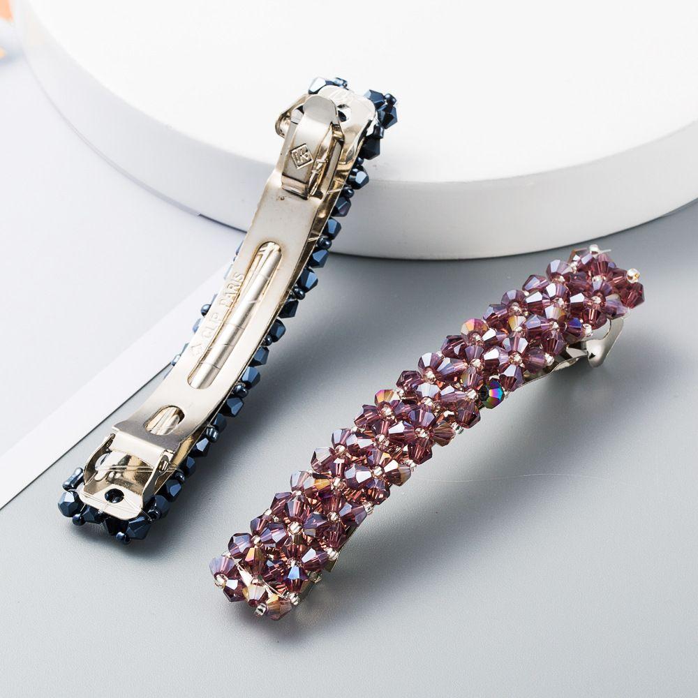 1PC Korean Diamond Headwear Hair Accessories Hair Clips Hairpins Geometric Crystal