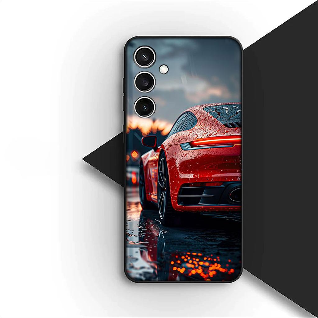 Суперкар Мультяшный Суперкар Задние фонари Чехол для телефона для Xiaomi Redmi Note 12 11 10 A3 Pro 10A 10C 12C Note12 5G 4G Защитная крышка