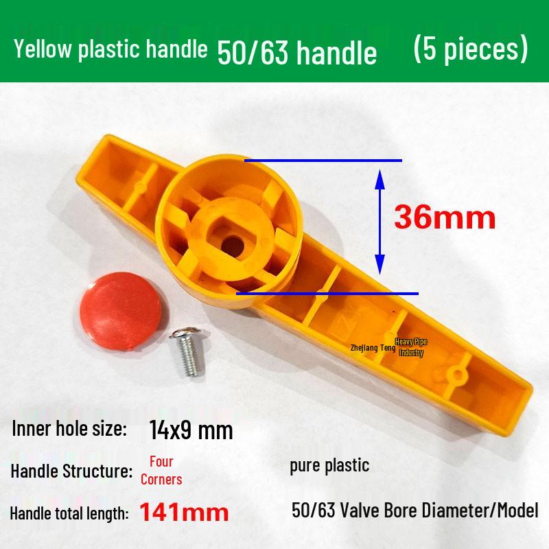 PPR Steel Core Ball Valve with Plastic and Iron Sheet Handles (Sizes: 20-63) - Quick Open Design