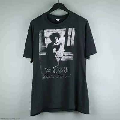 The Cure Рок Графика Короткий Рукав Черная Унисекс Футболка Репринт S-5XL Унисекс Футболка