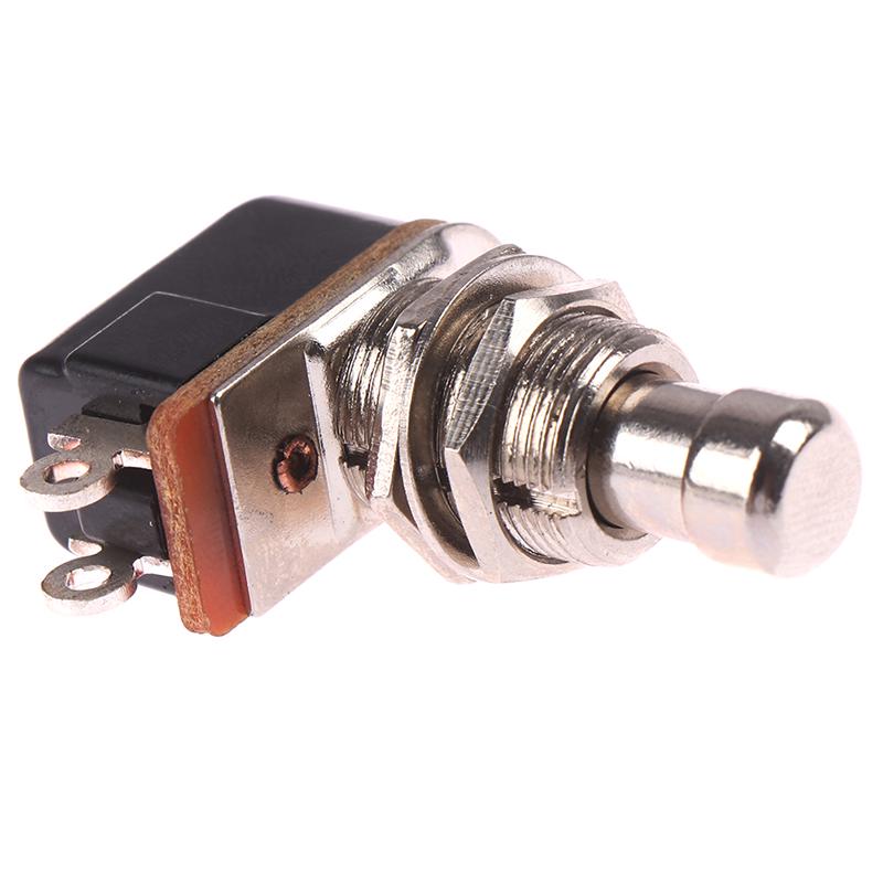 1Pcs Momentary Soft Touch Push Button Stomp Foot Pedal Electric Guitar Switch
