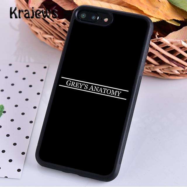 Krajews Анатомия Грей Цитаты ТВ Сериал Для iPhone 17 Air 16 Чехол для Телефона Cover 15 14 plus 12 13 pro max Fundas