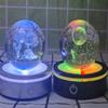 Солнечная система 3d хрустальный шар Хрустальный глобус Лазерная резка Хрустальный шар с шаровой подставкой Декоративные сферы планет Галактика Подарок на день рождения Украшения