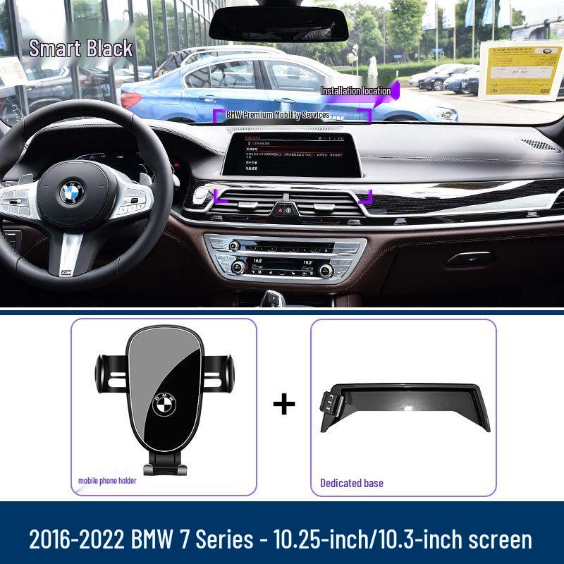 BMW 7 Series 2016-2022 Car Phone Holder: In-Car Screen Navigation Accessory