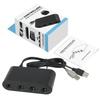 GameCube Controller Adapter - OVONNI - Wii U - USB - Black