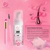 Gentle and Delicate Eyelash Extension Cleanser Safe Lash Foam Shampoo  for Salon and Home Use