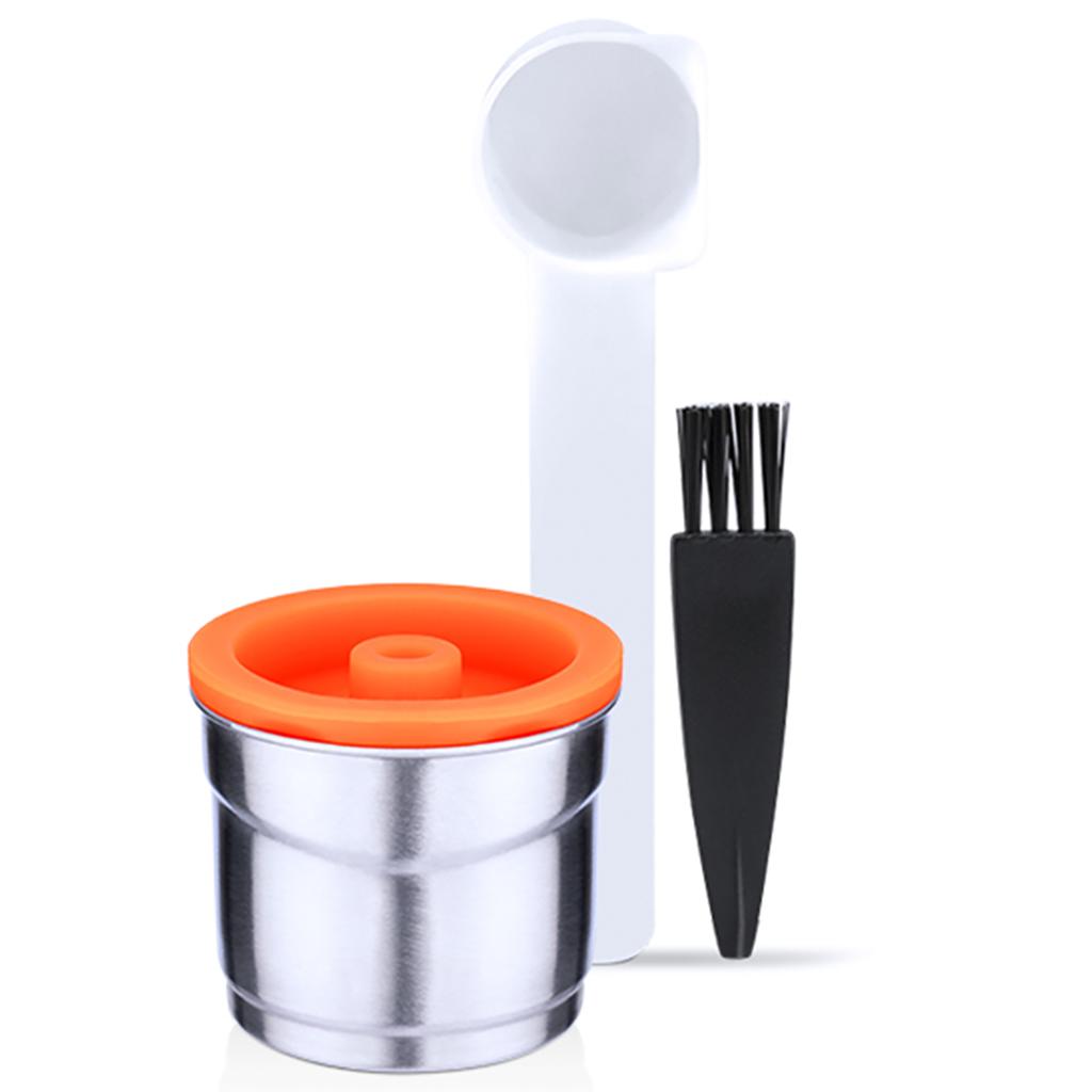 Stainless Steel Coffee Capsule Refillable Coffee Capsules Espresso Capsules Compatible with Illy