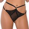 String Grace Noir - DARING Intimates - Strings et Culottes