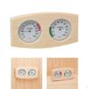 Sauna &Hygrometer Wood Hygrothermograph Room Accessories