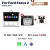 Navifly 2 Din Android 13 Car Radio for Ford Focus 2 3 Mk2 Mk3 2004 2005 - 2011 Multimedia Player Navigation GPS Carplay Stereo