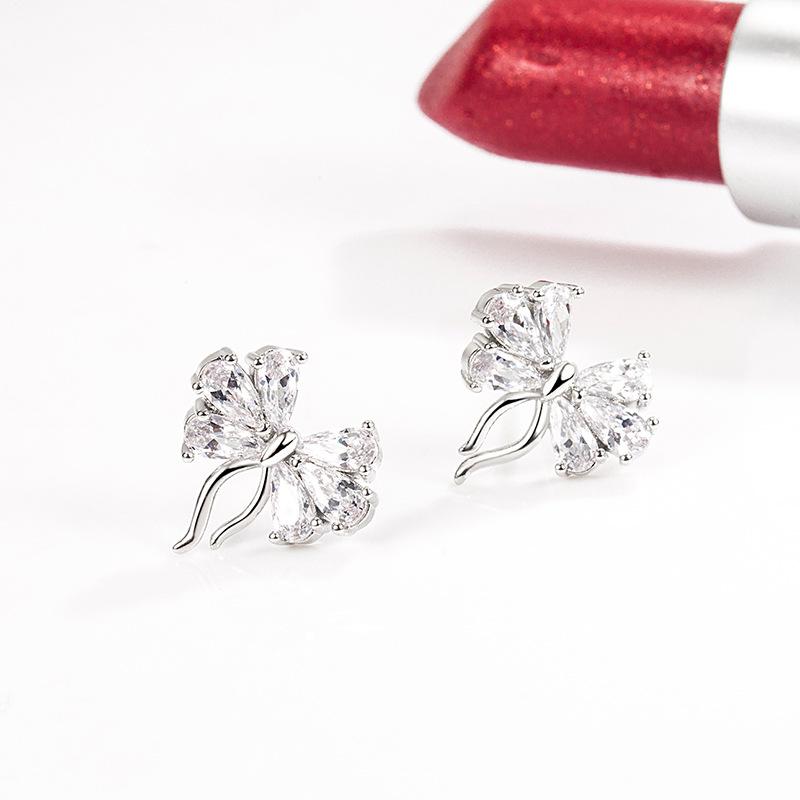 Lindon Women's Zircon Copper Alloy Earrings - Wedding Party Gift Pendant Earrings