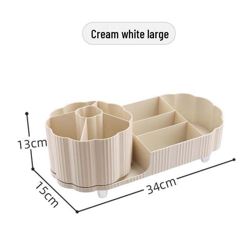 Вращающийся держатель для кистей для макияжа и органайзер для косметики