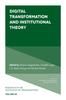 The Digital Transformation and Institutional Theory Book