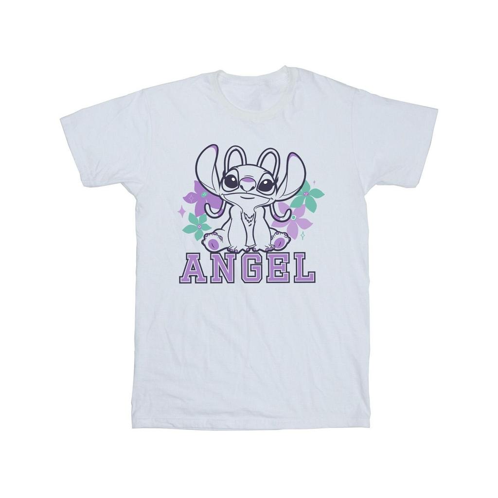 Disney Mens Lilo & Stitch Angel T-Shirt
