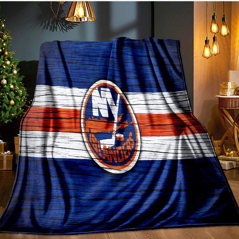 Islanders Flannel Blanket, Use for Birthday/Holiday Gift, Soft Blanket for Sofa/Bed/Camping/Office/Tourism Use,All Seasons