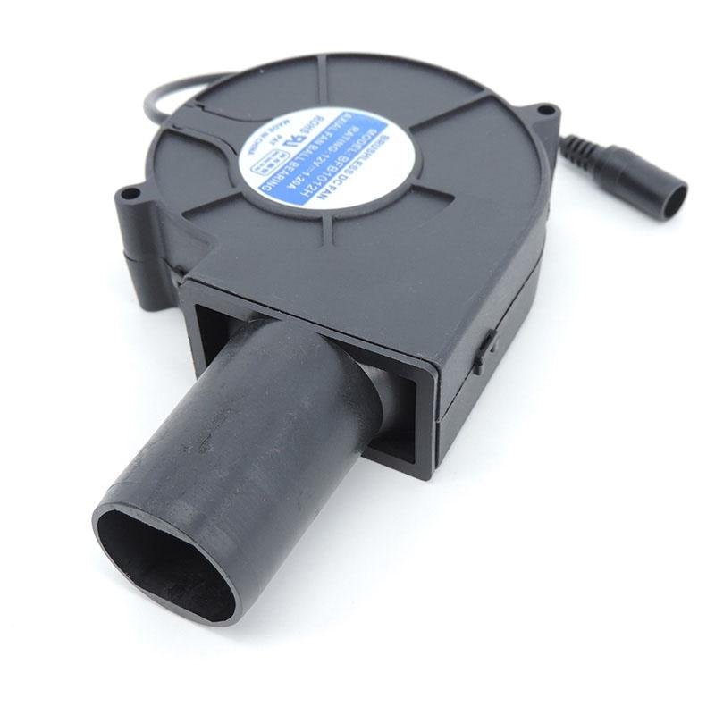 12 В 9733 охлаждающий вентилятор турбо Вентилятор Нагнетатель Контроллер переменной скорости Вентилятор для барбекю Воздуходувка Гриль для пикника Дровяная печь Приготовление пищи 97x33мм