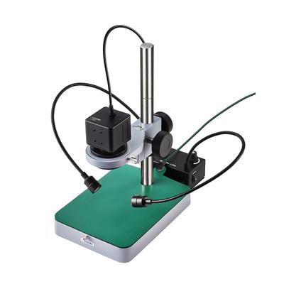HOZAN USB-микроскоп с гибким штативом, стандартное основание L-KIT510, увеличение 19/49/93/120x, освещение,