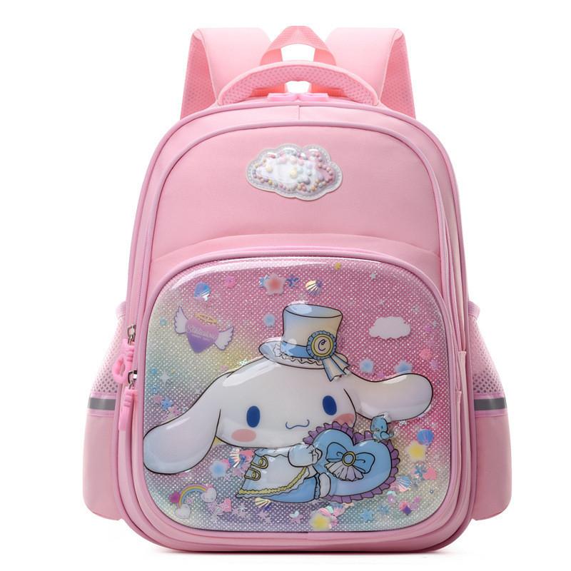 Trendy Cartoon Hard Shell School Backpack For Kids Cute And Stylish Design Durable Nylon Material