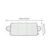 Car Windshield Cover Thick Waterproof Uv Frost Snow Dust Resistant Foldable Lightweight Sunshade Shield For Winter