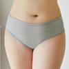 FINETOO XL-5XL Ladies Sexy Cotton Panties High-waist Seamless  Underwear Briefs Transparent Women Cotton Health Knickers Lingerie