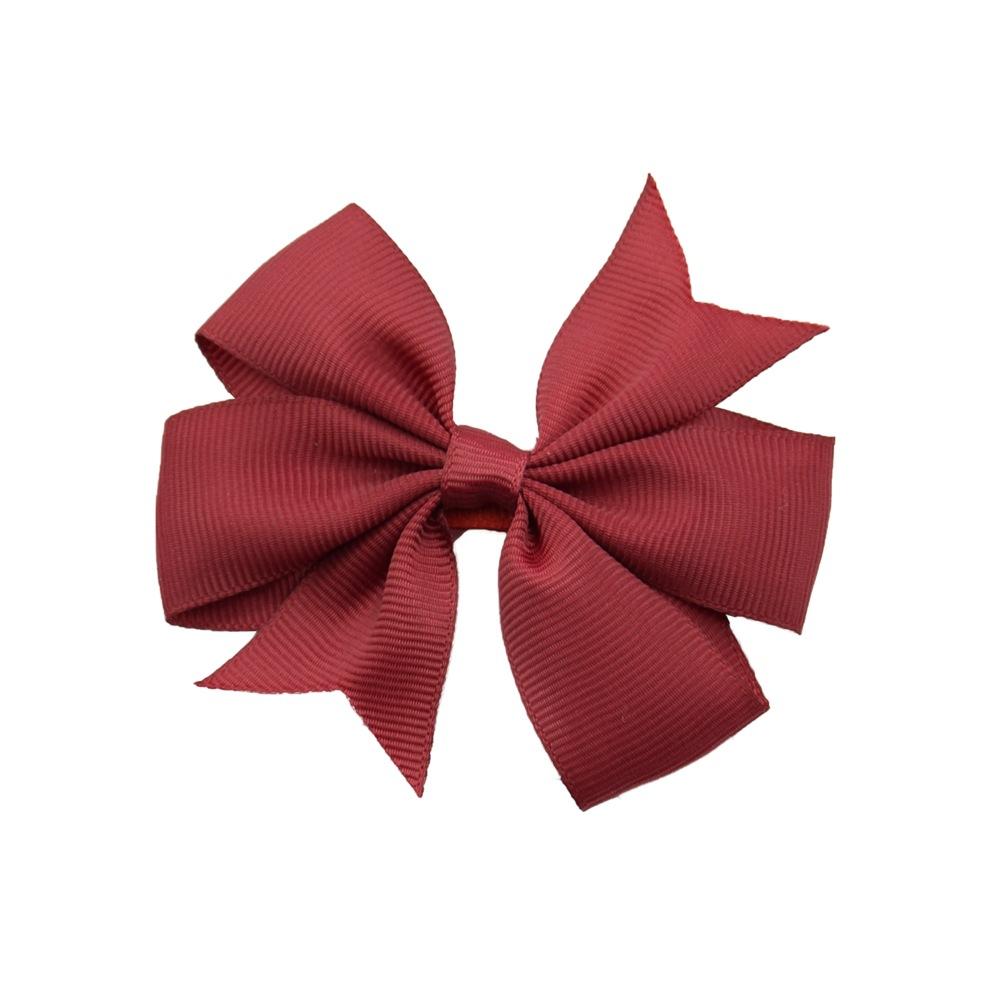 Детская заколка для волос V-образной формы, с ребристой лентой «ласточкин хвост», детская заколка-бант, аксессуары для волос, аксессуары-заколки для девочек