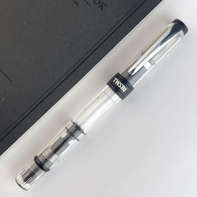 TWSBI Diamond 580 ALR Перо-ручка поршневая Extra Fine Наконечник TW100771, Черный, Система, (EF),