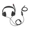 RJ9 Headset Noise Cancelling Mute Function Corded Business Headphone with Mic Volume Adjustment for