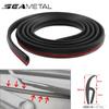 H Type Car Front Windshield Seals Rubber Rear Window Weatherstrip Sunroof Seal Strip Trim 2M