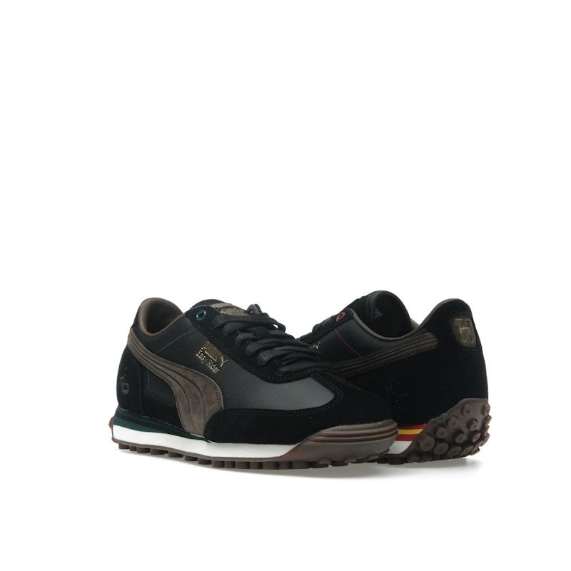 Harry Potter X Puma Easy Rider Big Kid Golden Snitch Men Sneakers Black Chocolate 401429-01