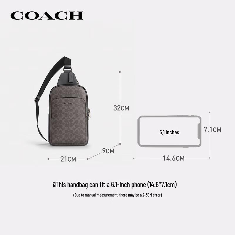 Мужская сумка кроссбоди COACH Ethan