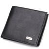 Классическое мужское портмоне из натуральной кожи флотар CANPELLINI 21783 Черный