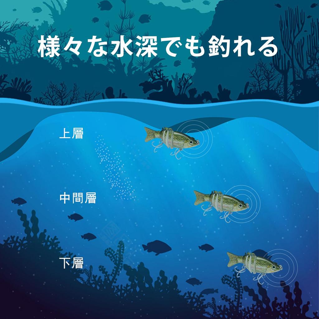 TRUSCEND Joint Fishing Lure 11g Набор из 3 реалистичных приманок для ловли пескаря в соленой и пресной воде. Сибас, голубая рыба, испанская макрель и