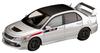 HJ64 Mitsubishi Lancer Evolution 9 MR GSR JDM Custom with Engine Display Model Cool Silver Metallic Finished Product 1/64