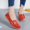 Fashion Plus Size 44 Women Flats Woman Loafers Genuine Leather Female Shoes Slip On Ballet Bowtie Moccasins 2025 New Women Shoes