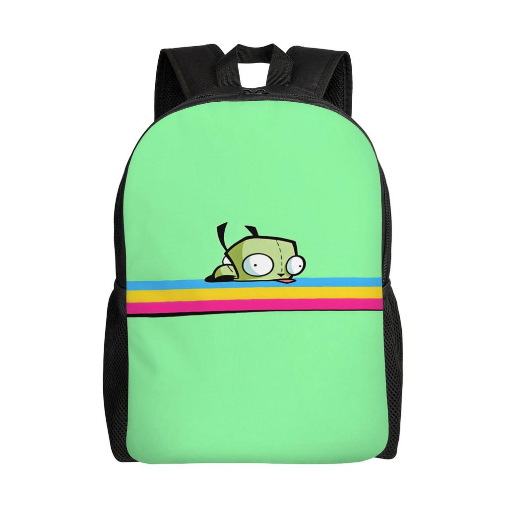 Рюкзак Gir Invaders Zims Наружный рюкзак Подростковая уличная одежда Школьные сумки Дизайн Дышащий Рюкзак