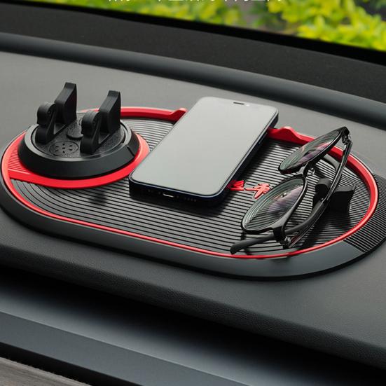 Все на 1 360 градусов, вращающийся нескользящий держатель для телефона, автомобильный противоскользящий коврик, кронштейн, силиконовый коврик для приборной панели, липкий кронштейн для телефона, коврик для автомобильной приборной панели