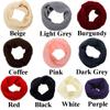 Fashion Winter Long Shawl Knitting Wool Scarf Neck Cowl Collar Infinity Circle Cable
